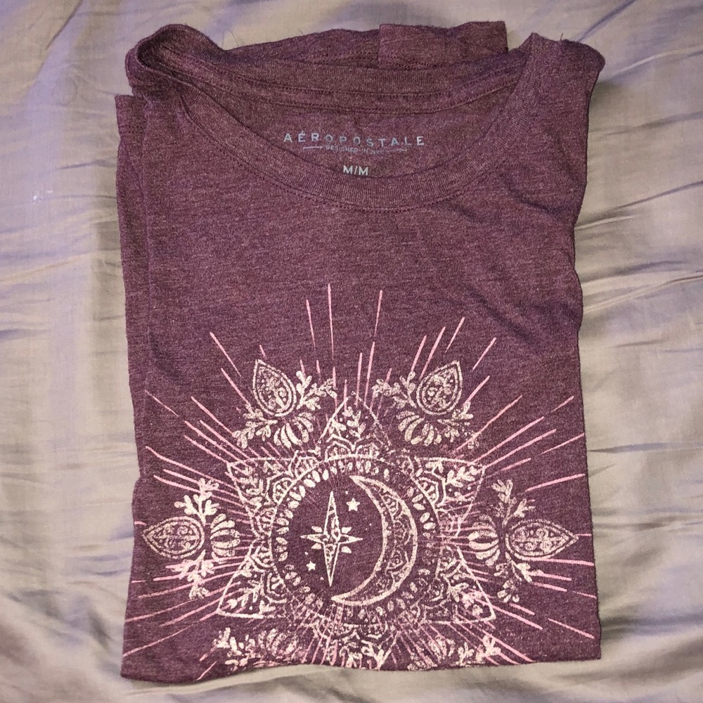 Aeropostale cotton, patterned t shirt